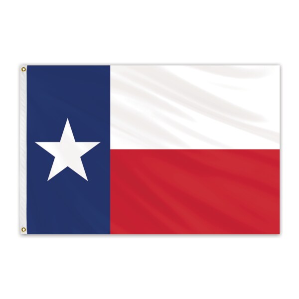 Global Flags Unlimited Texas Outdoor Sewn Poly Max Flag 30'x60' 201037